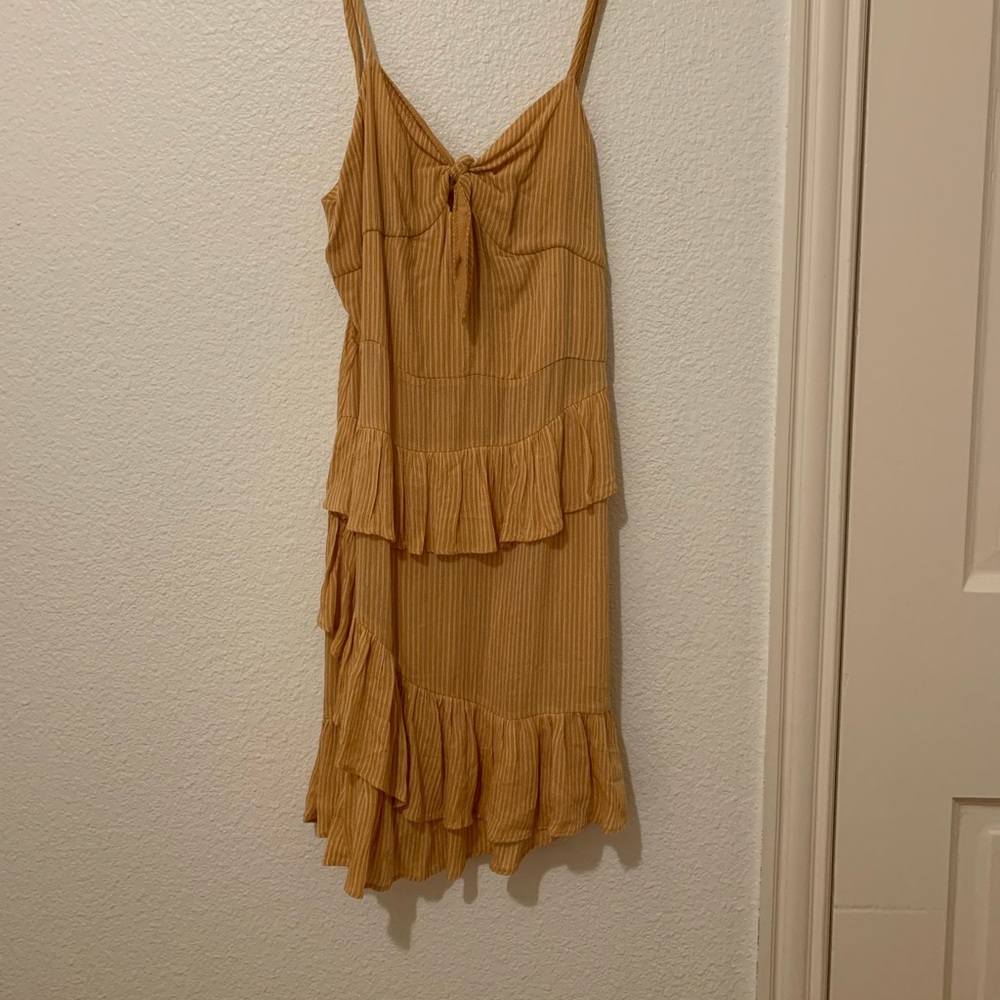 The Impeccable pig orange dress